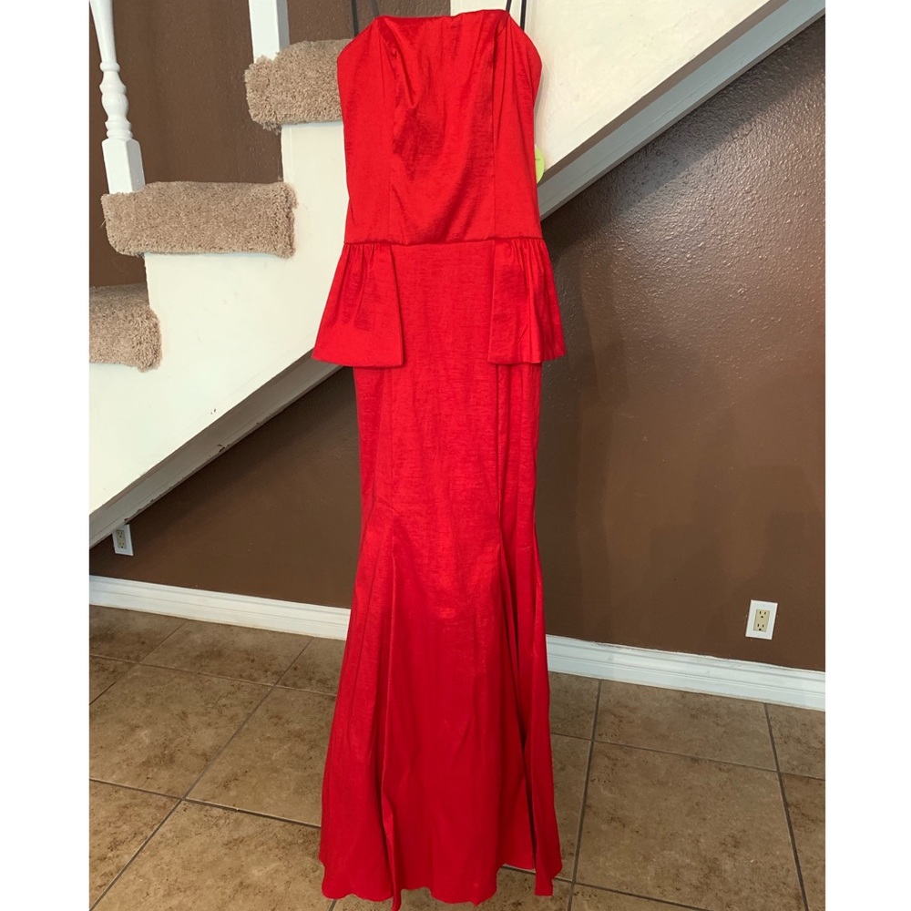 Red Evening Gown